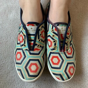 KEDS x Kate Spade New York Pointer/LE Champion Lacelss Slip ons, 7.5